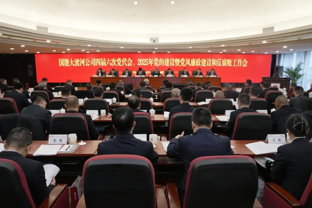 國能大渡河公司召開四屆第六次黨代會、2025年黨的建設(shè)暨黨風(fēng)廉政建設(shè)和反腐敗工作會